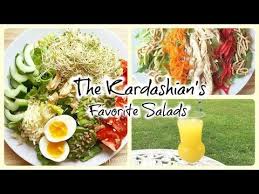 Kardashian S Favorite Salads Iced Green Tea Mangotini Health Nut Salad Easy Healthy Salad Kardashian Salads