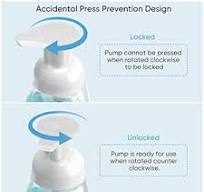 ULG Foaming Soap Dispensers Bottles Pump
