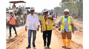 By @kemenpu pupr trs memacu pmbangunan jalan trans papua. Presiden Jokowi Tinjau Pembangunan Ruas Jalan Trans Papua Nttonline