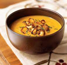 Carrot Parsnip Soup With Parsnip Chips Recipe Recipe Carrot And Parsnip Soup Parsnip Soup Parsnip Chips