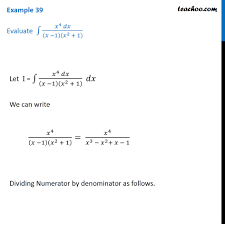 Интеграл от 1/x^2 по x: Example 39 Evaluate Integral X4 Dx X 1 X2 1 Examples