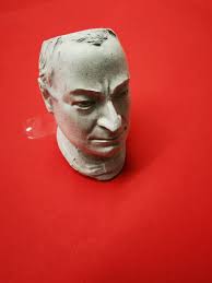 PIPE TERRE CUITE. "Fourneau" GAMBIER Paris. BRYAN .n° 1683. Visage EUR  11,50