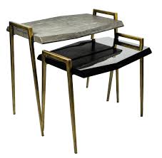 Lyon Side Tables Contemporary Transitional Side End Tables Dering Hall In 2020 Contemporary Side Tables Furniture Side Tables Side Table Design