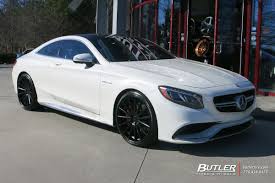 Mercedes S Class Coupe With 22in Vossen Vfs2 Wheels By Butlertire Mercedes S Class Coupe Mercedes S Class Vossen