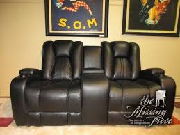 The Kingvale Power Reclining Loveseat From Rooms To Go In A Black Faux Leather 75 Long X 37 Deep X 39 High Power Reclining Loveseat Power Recliners Love Seat