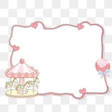Pink Lace Pink Border Romantic Border Sweet Border Dream Playground Hand Painted Pink Border Cartoon Border Png Transparent Clipart Image And Psd File For Fr Graphic Design Background Templates Pink Lace