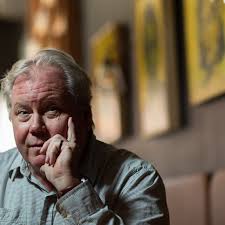 In Beverly at the new Two Mile, drinking coffee and hot chocolate and  looking at art with rich Chicago roots