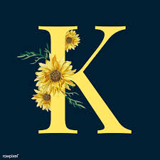 Yellow Alphabet K C Decorated With Hand Drawn Sunflower Vector Free Image By Rawpixel Com Sasi How To Draw Hands Sunflower Wallpaper Vector Free