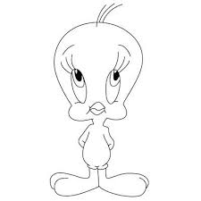 How To Draw Tweetie Drawing Cartoon Characters Easy Disney Drawings Easy Cartoon Drawings