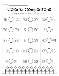 Single digit touch math worksheets free printables. Just The Basics 1st Grade Math Printables Lucky To Be In First