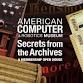 Secrets from the Archives: Join us! — American event image