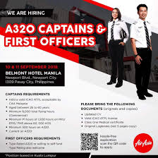 Search advertising jobs in malaysia with company ratings & salaries. Airasia Pilot Recruitment Manila September 2018 Better Aviation
