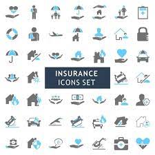 Insurance Icons Set Vector Insurance Icons Icon Insurance Png And Vector With Transparent Background For Free Download Icon Set Icon Set Vector Icon