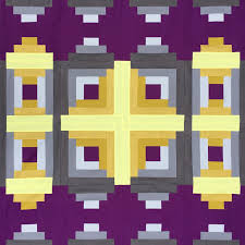 Free printable log cabin cross quilt pattern. Free Printable Log Cabin Cross Quilt Pattern