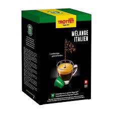 Limited time sale easy return. Capsules Nespresso Compatibles Italian Blend 50 Capsules Cafes Trottet