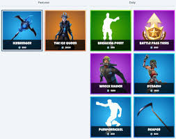 Here are all of the cosmetics available in the shop today: Fortnite Item Shop 20th January New Fortnite Ice Queen Skin And Icebringer Pickaxe Fortnite Insider