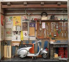 Garage Vespa Ingrandisci Immagine Vespa Italia Immagini Miniature