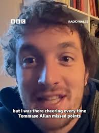 "It's probably going to be three more marathons." Rhodri Tomos Williams is  running a mile for every point Wales loses by; so far he's done 50 miles  and estimates he'll have to run an extra three ...