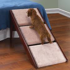 The Pet Ramp And Staircase Hammacher Schlemmer Pet Ramp Pet Stairs Dog Stairs