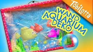 Nicht jedoch bei unserer selbst gebastelten variante aus einem schuhkarton: Aquarium Wandbild Basteln Mit Kinder Basteln Vorstufe Bastelkanal Kinderkanal Tobilotta 107 Youtube