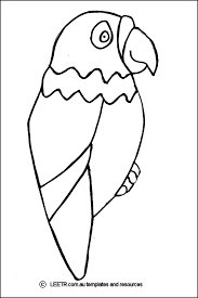 Printable Bird Crafts For Kids Home Jungle Crafts Free Printable Bird Template Tegnologia Jungle Crafts Bird Template Rainforest Crafts