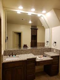 It features an overlapping shell finished in a lightly distressed rustic bronze hue, and accented by a. Basin Glass Mirror Angled Mirror With 2 Bevel Strips Facebook
