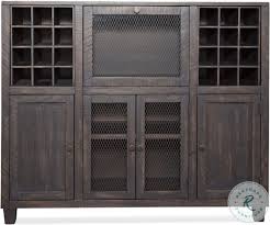 To clean, dust with a dry cloth. Cooperstown Dark Brown Wine Cabinet From Martin Furniture Coleman Furniture