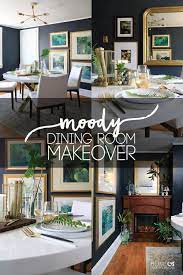 Your dining room is an important place in your home. Moody Dining Room Makeover Home Made By Carmona