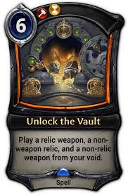 Use features like bookmarks, note taking and highlighting while reading. Unlock The Vault Eternal Card Game Wiki Fandom