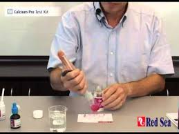 red seas calcium pro test kit youtube