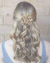 Maybe you would like to learn more about one of these? Nouveau 30 Meilleurs Coiffures Pour 8th Annee Officielle Pour Des Idees 2020 Mignon Fleur Bun Braided Prom Hair Flower Braid Hair Diy Hairstyles Easy