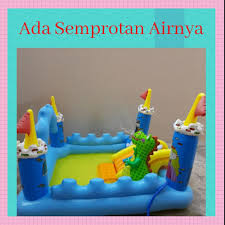 Ada yang membuatnya dengan ukuran kecil yang berada di komplek royal family residence sebelum pantai marina, sport club royal dome menyediakan fasilitas kolam renang air laut dengan. Sewa Kolam Renang Anak Toys Collectibles Mainan Di Carousell