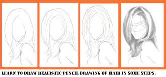 Eyebrow pencil, simple eyebrow pen trace material, happy birthday vector. How To Draw Realistic Pencil Drawing Of Hair In 6 Simple Steps Pencil Perceptions