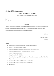 Notice writing class 12 format, examples, topics, exercises · adhere to the specified word limit of 50 words. Notice Of Meeting Sample Template Example Format Agenda Template Good Essay Sample Resume
