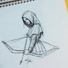 Drawing Of Girl With Bow And Arrow Arrow Bow Drawing Girl Art Drawings Sketches Art Drawings Sketches Find & download free graphic resources for arrow drawing. art drawings sketches