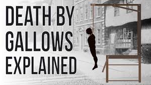 Protesters have erected a gallows in. Science Of The Gallows Youtube
