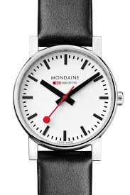 original bahnhofsuhr a658 30300 11sbb serie evo mit gravur mondaine watches elegant watches mondaine