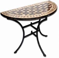 Mosaic Console Cartajena Mosaic Table Top Mosaic Table Mediterranean Tile