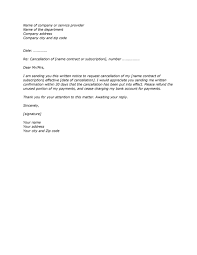 Writing a letter to cancel an event, agreement or contract is very important. 41 Professional Cancellation Letters Gym Insurance Contract More