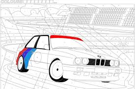 Kindergarten Zu Hause Coole Ausmalbilder Mit Bmw Motiven