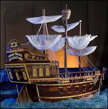 Pirate ship themed boat decorations. Decorating Theme Bedrooms Maries Manor Pirate Bedroom Decorating Ideas Pirate Themed Furniture Nautical Theme Decorating Ideas Pirate Theme Bedroom Decor Peter Pan Jake And The Never