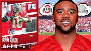 94 TROY SMITH GAMEPLAY! DOES THIS CARD PLAY LIKE A HEISMAN WINNER? COLLEGE  FOOTBALL 25 ULTIMATE TEAM