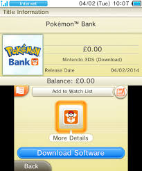 Getting started with the pokémon bank. Pokemon Bank Goes Live In Europe And Australia Nintendo Life