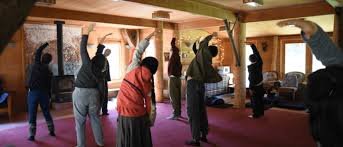 This pose is a gentle ending to the sequence. Blue Cliff Zen Center A Eugene Zen Meditation Center