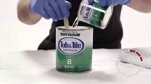 How To Paint Your Bath Tub And Tiles With Rust Oleum Tub Tile Refinishing Kit