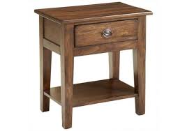 The cascade end table proves that traditional furniture doesn't have to be boring! Broyhill Attic Heirlooms Nightstand In Natural Oak Stain 4397 92s