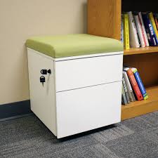Consider an anchor kit to prevent floor cabinets from tipping over. Rolling Mobile Pedestal Storage Cabinet With Lock And Cushion Steel 2 Drawer For Home Or Office By Casl Brands Green Walmart Com Walmart Com