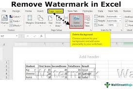 Now press the 'delete' button to remove this selected watermark and click anywhere else on the spreadsheet to see that the watermark has been removed. Remove Watermark In Excel Step By Step How To Delete Watermark