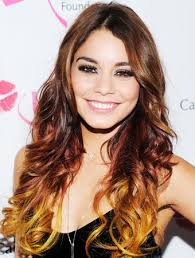 Vanessa Hudgens New Hair Color Inspiration A Fall Leaf Hair Inspiration Color Hair Hair Color