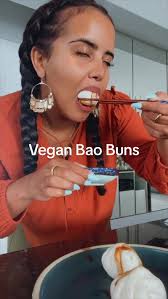 Vegan Bao Buns Review 😍💚Woolworths has come out with frozen vegan ba...